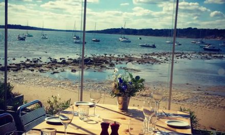 Shell Bay étterem és bisztró, Studland, Dorset- legjobb tengerparti éttermek nyomában